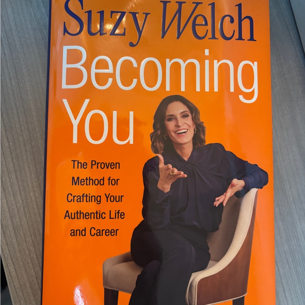 Suzy Welch 'Becoming You' Book - Orange Cover